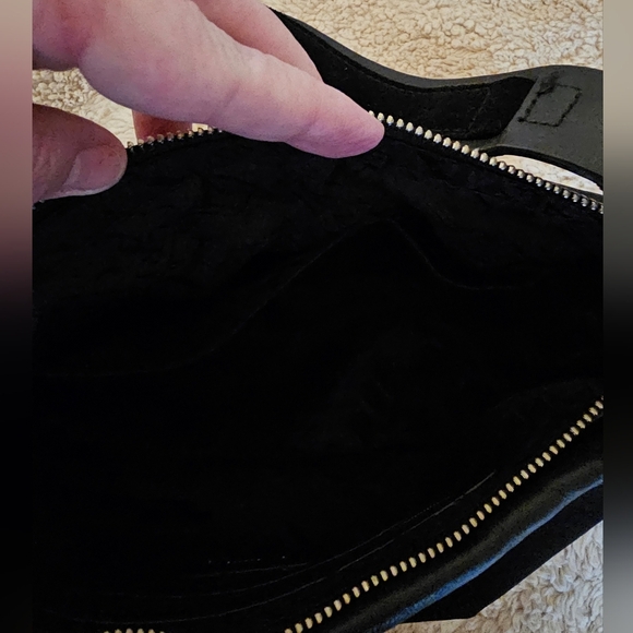 Furla Black Nylon and Leather Hobo Bag EUC - Picture 13 of 16